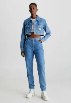 Calvin Klein Enkellaarsjes Met Plateauzool - White