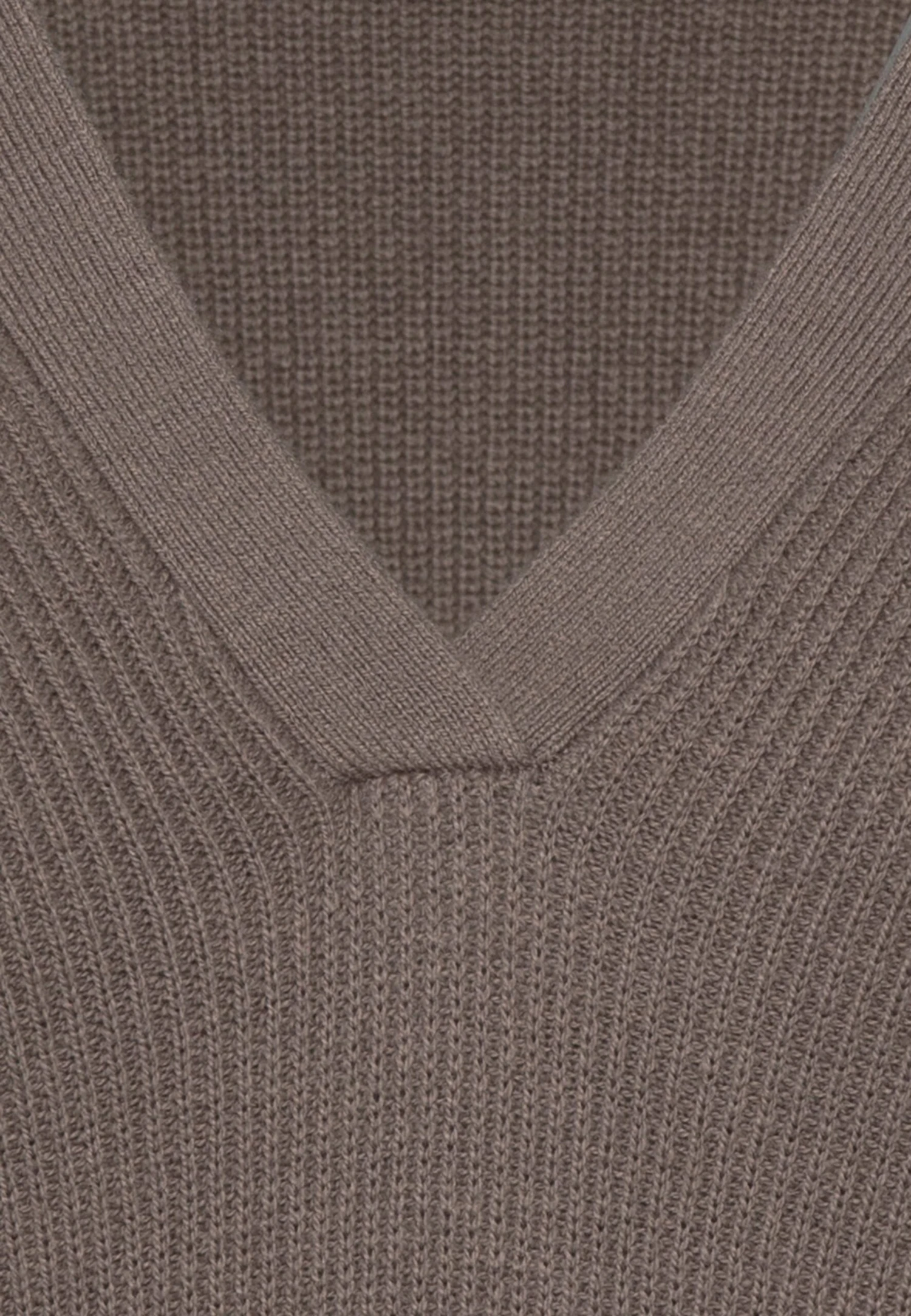 Calvin Klein Open Neck Sweater - Trui - Desert Brown - Afbeelding 3