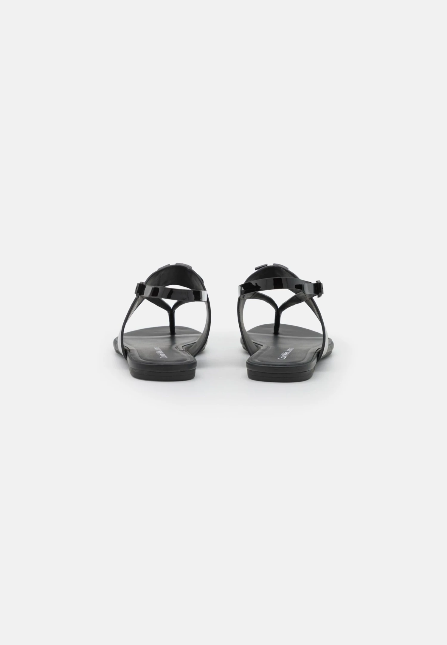 Calvin Klein Jeans Flat Toepost- Teensandalen - Black - Afbeelding 4
