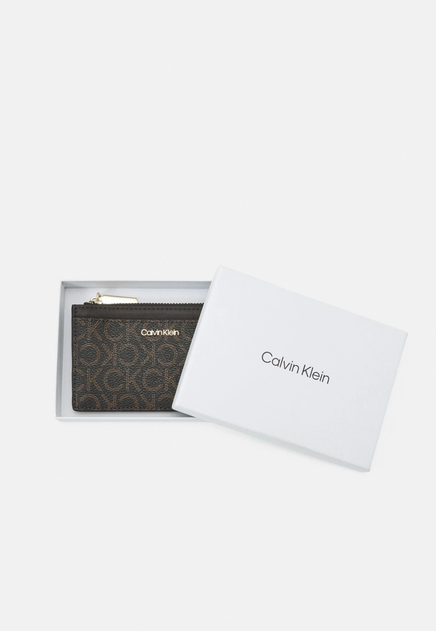 Calvin Klein Must Cardholder Mono - Visitekaarthouder - Brown Mono - Afbeelding 4