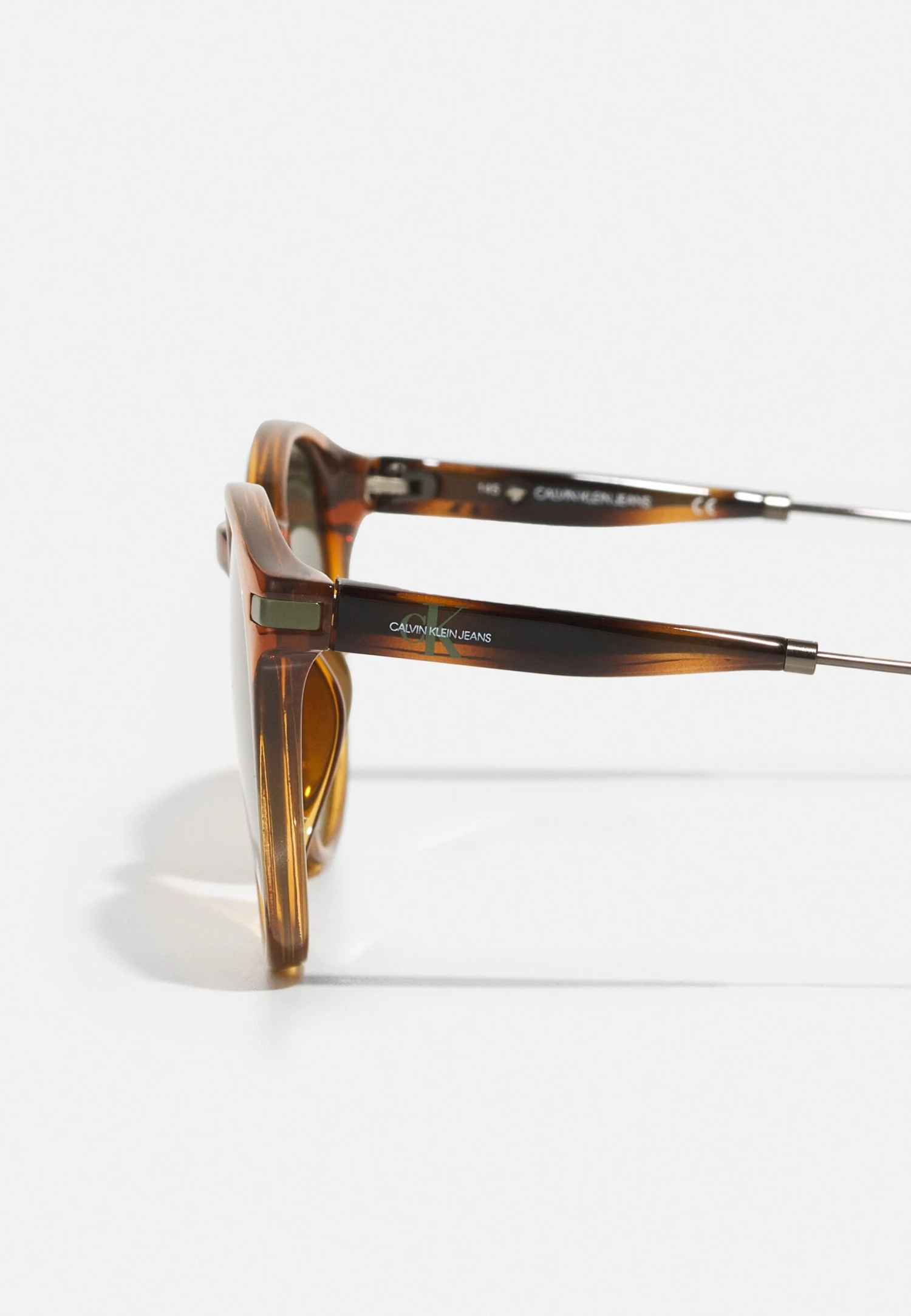 Calvin Klein Jeans Unisex - Zonnebril - Crystal Honey - Afbeelding 3