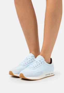 Calvin Klein Jeans Retro Runner Soft - Sneakers Laag - Chambray Sky/Black/Creamy