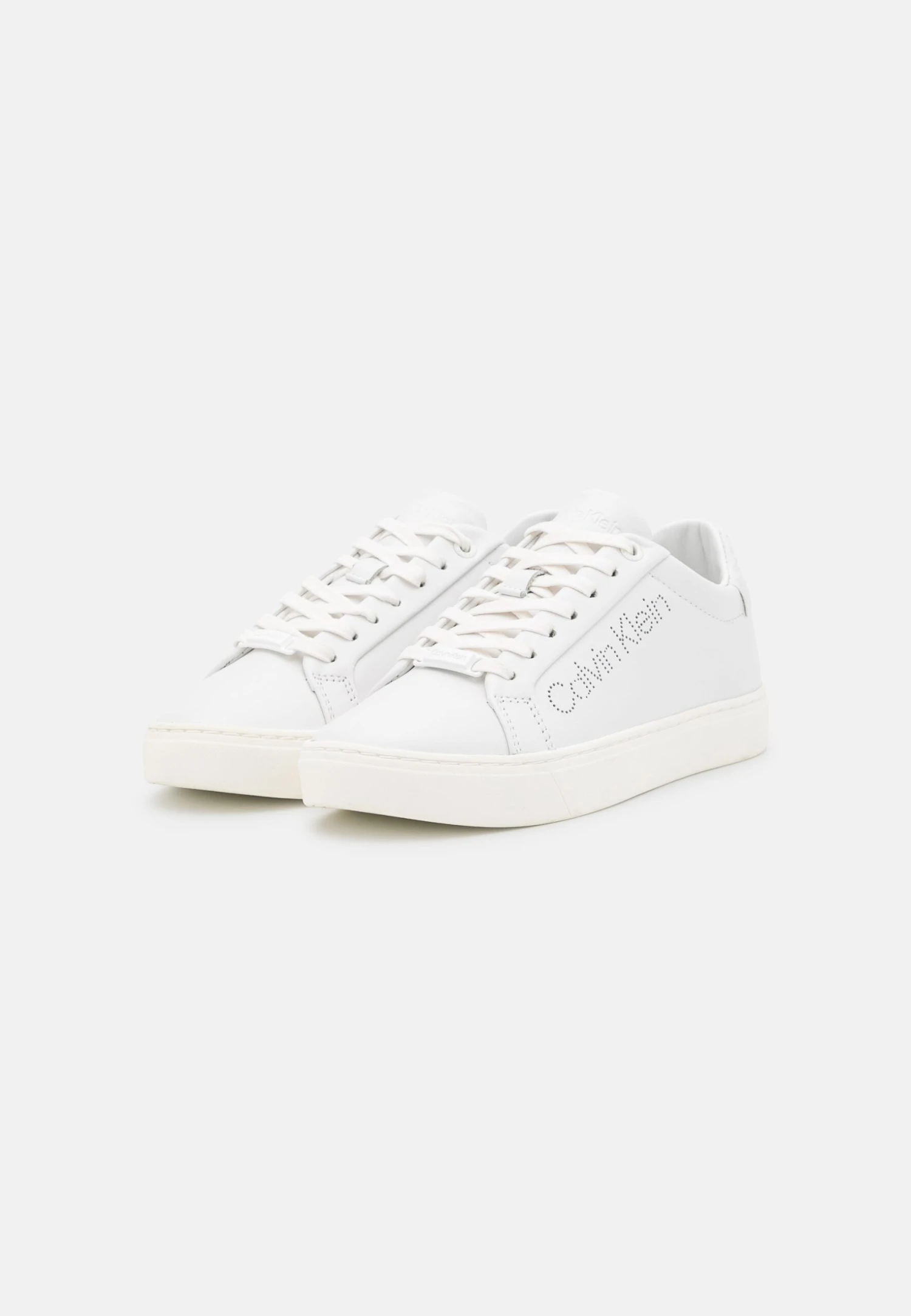 Calvin Klein Cupsole Lace Up - Sneakers Laag - Triple White - Afbeelding 3