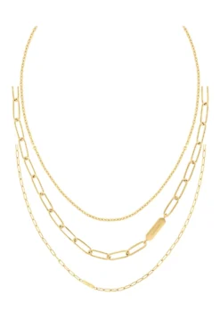 Calvin Klein Gp Chain Necklaces Gift Set - Ketting - Gold-Coloured