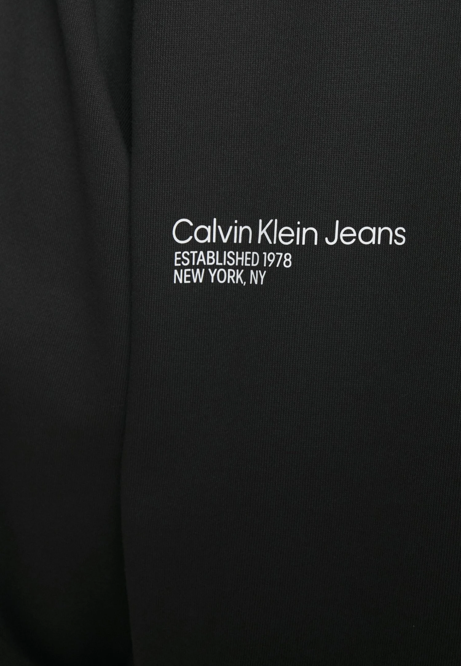 Calvin Klein Jeans Brushstroke Unisex - Sweater - Black - Afbeelding 4