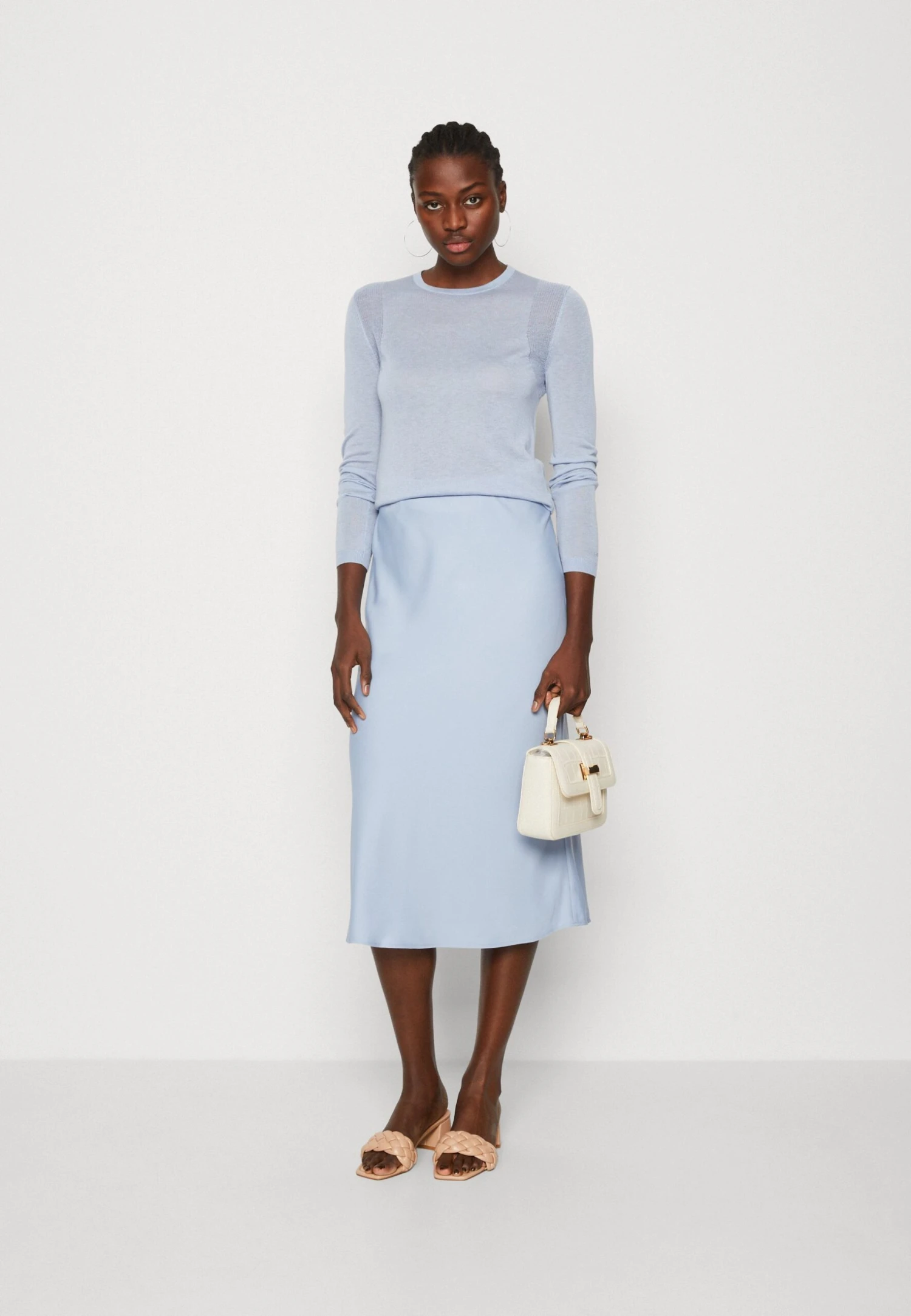 Calvin Klein Blend Sweater - Trui - Blue Chime - Afbeelding 2