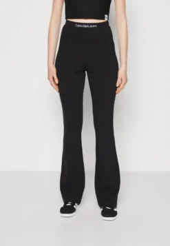 Calvin Klein Jeans Logo Elastic Milano - Legging - Black