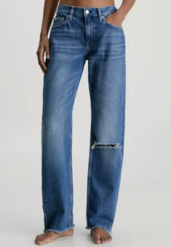 Calvin Klein Jeans Straight Leg Jeans - Denim Medium