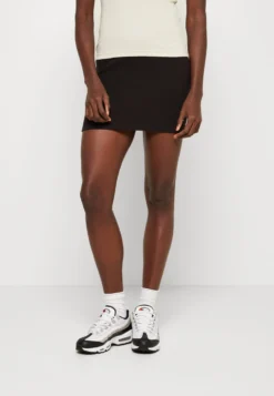 Calvin Klein Jeans Slub Skirt - Minirok - Black