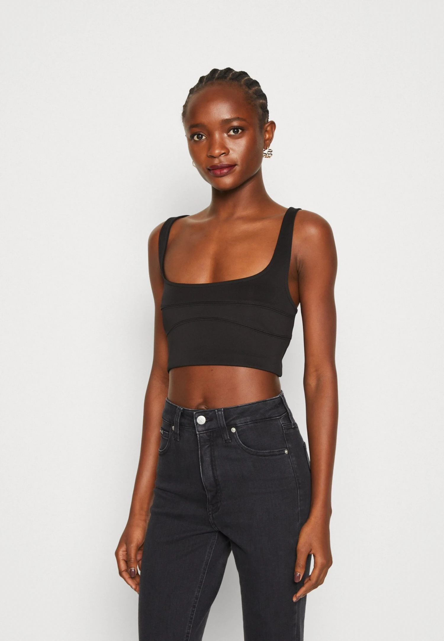 Calvin Klein Technical Bralette - Top - Black