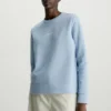 Calvin Klein Micro Logo - Sweater - Blue Chime