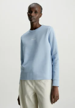 Calvin Klein Micro Logo - Sweater - Blue Chime