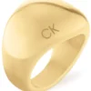 Calvin Klein Gp Ring Size 54 - Ring - Gold-Coloured