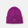 Calvin Klein Jeans Minimal Monogram Beanie - Muts - Berry