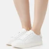 Calvin Klein Clean Cup Lace Up - Sneakers Laag - Bright White