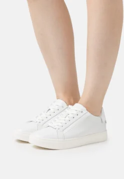 Calvin Klein Clean Cup Lace Up - Sneakers Laag - Bright White