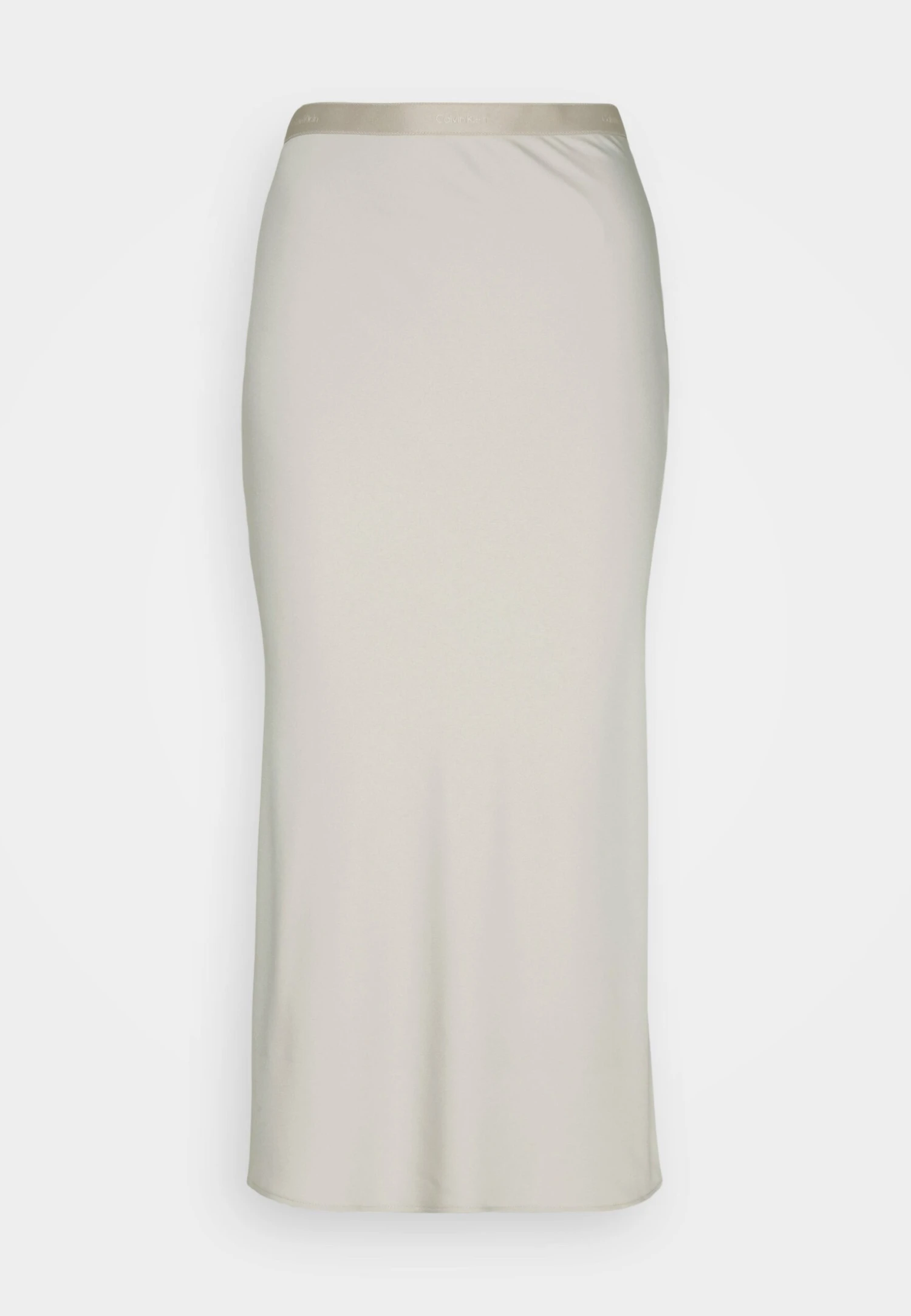 Calvin Klein Bias Cut Midi Skirt - Kokerrok - Silver Gray - Afbeelding 5