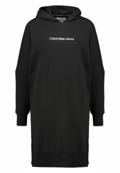 Calvin Klein Jeans Shrunken Institutional- Jurk - Schwarz