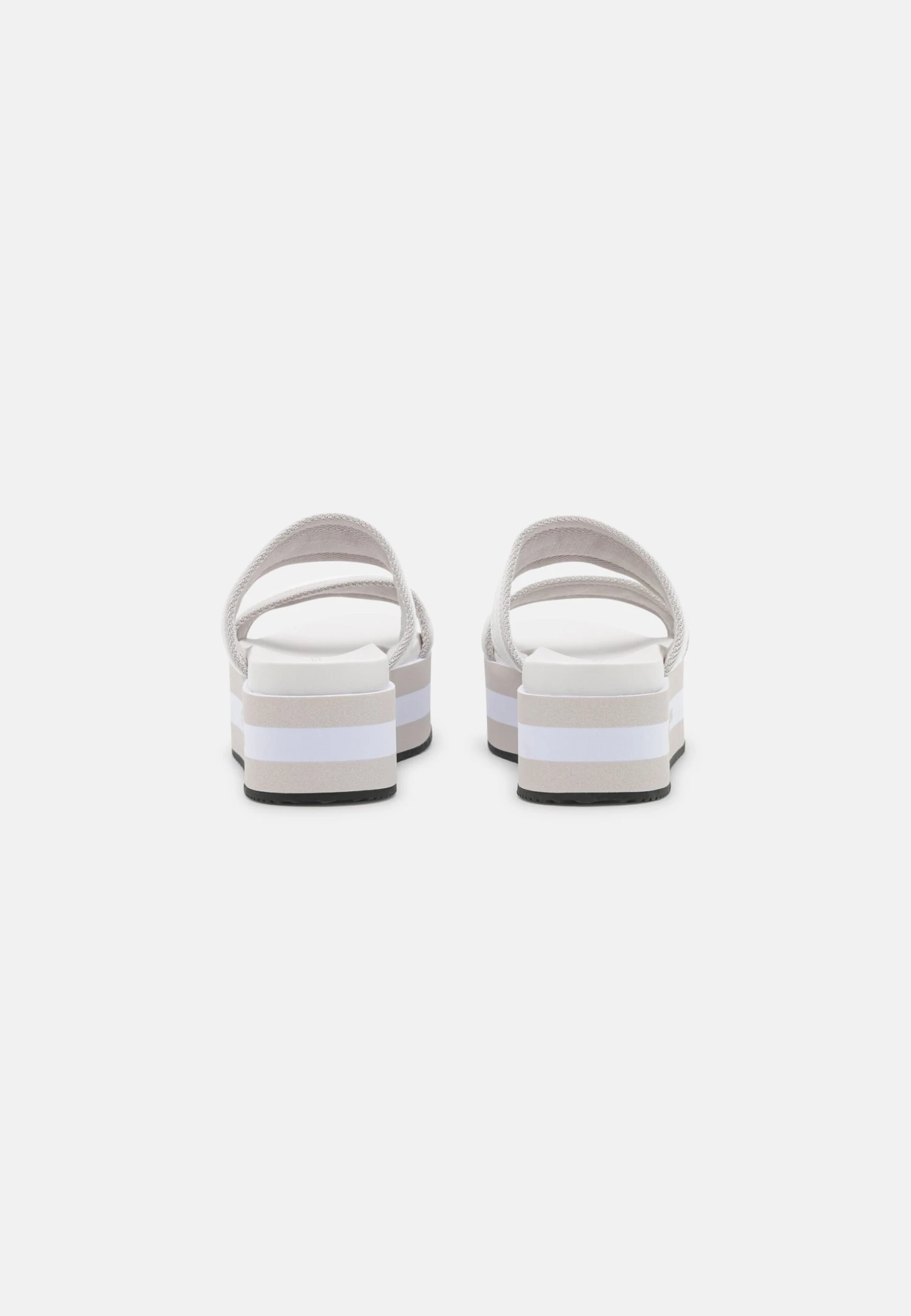 Calvin Klein Jeans Flatform Twostraps - Muiltjes Met Hak - Bright White - Afbeelding 4