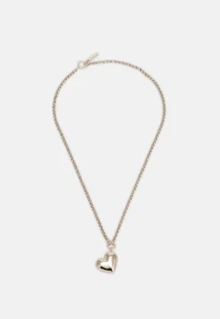 Calvin Klein Polished Heart Necklace - Ketting - Rosegold-Coloured