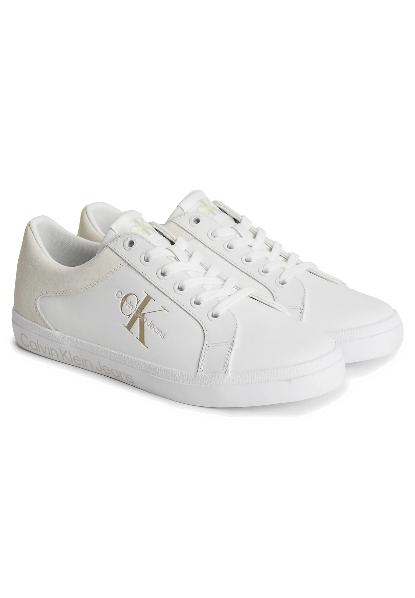 Calvin Klein Jeans Low Profile Fluo Contrast - Sneakers Laag - White - Afbeelding 2