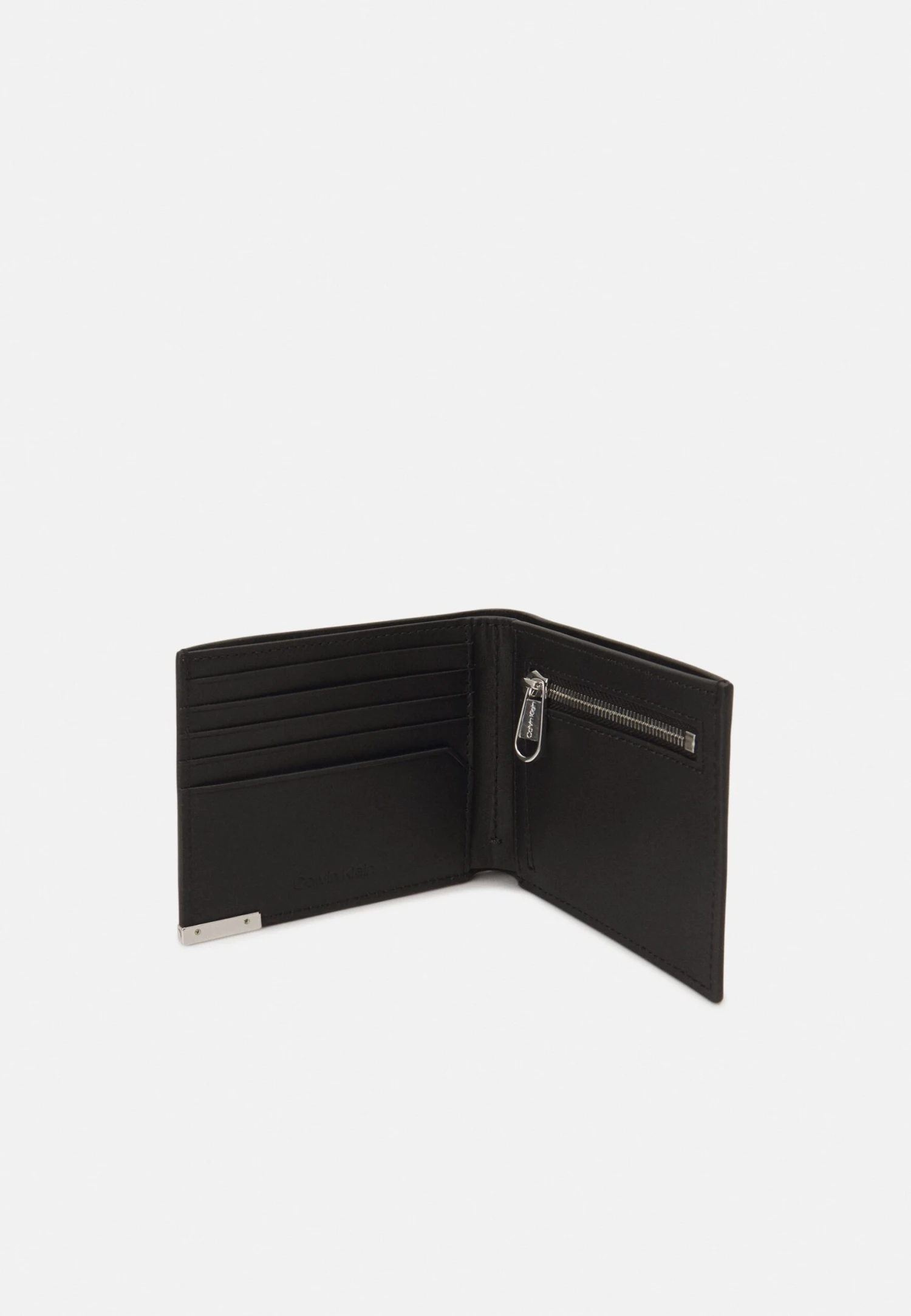 Calvin Klein Modern Plaque Bifold Coin Unisex - Portemonnee - Black - Afbeelding 3