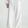 Calvin Klein Relaxed Crepe - Broek - Vanilla Ice