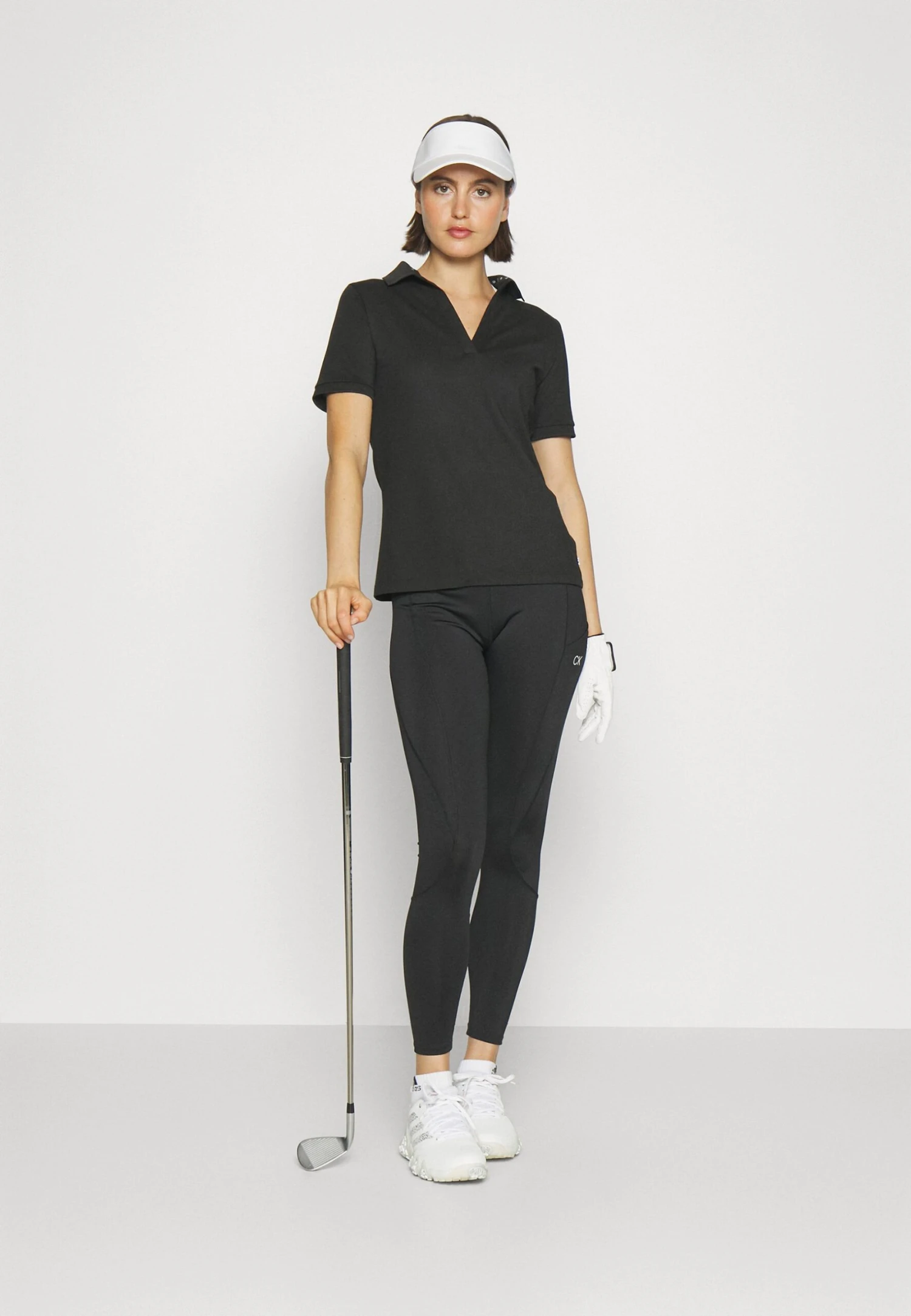 Open Neck - Poloshirt - Black - Afbeelding 2