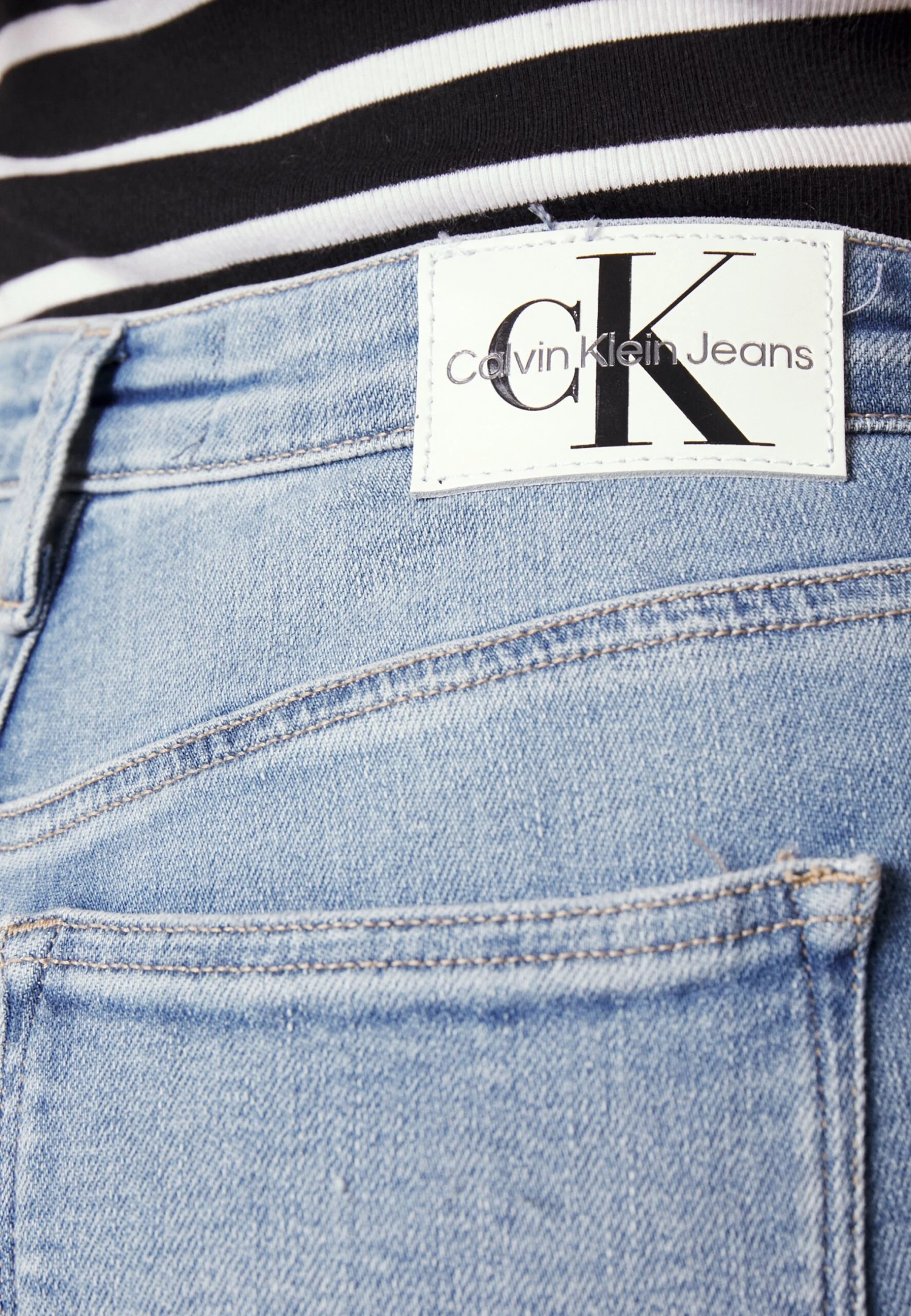 Calvin Klein Jeans High Rise Super Skinny Ankle - Jeans Skinny Fit - Denim Light - Afbeelding 5