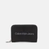 Calvin Klein Jeans Sculpted Zip Around Mono - Portemonnee - Fashion Black
