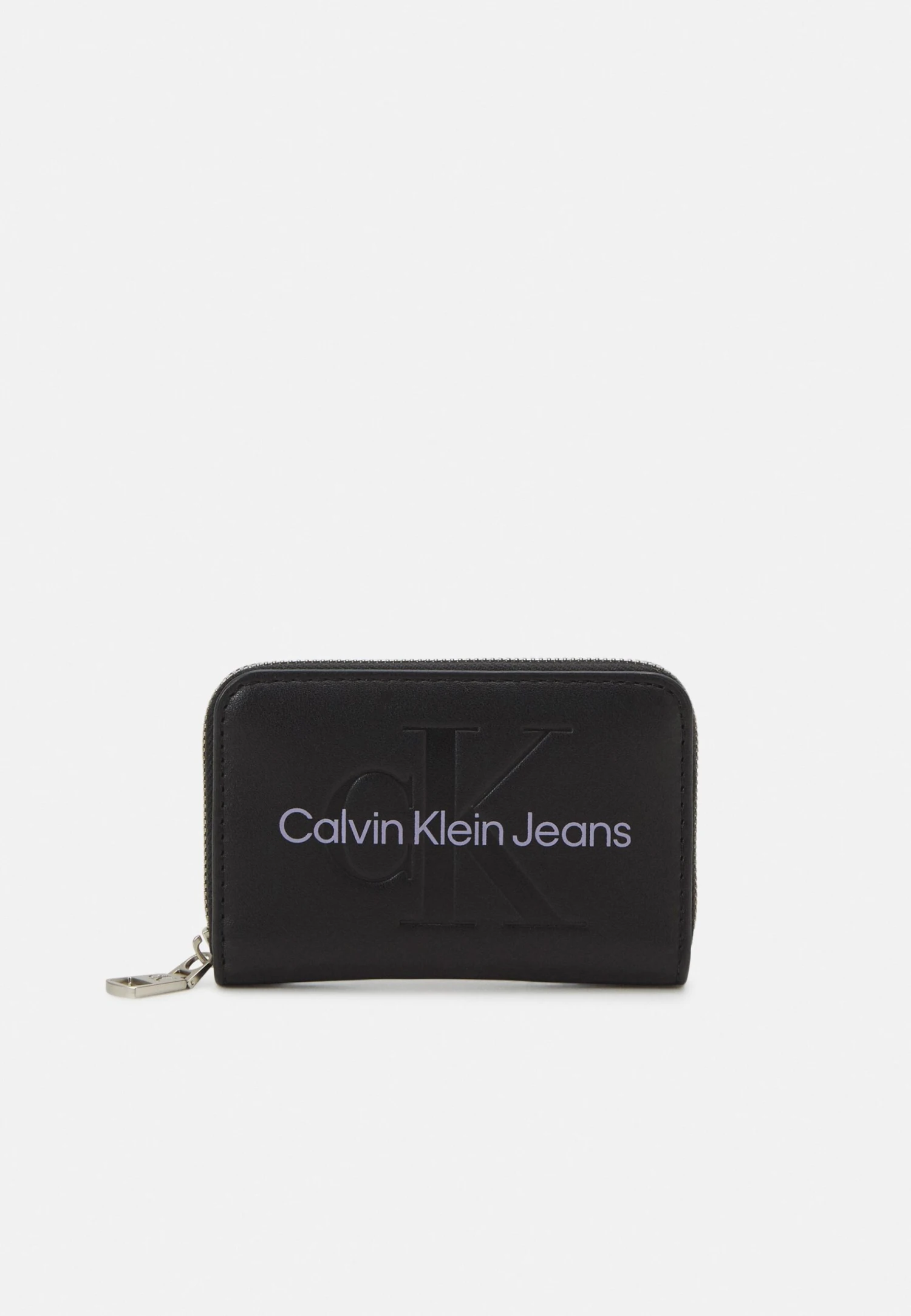 Calvin Klein Jeans Sculpted Zip Around Mono - Portemonnee - Fashion Black