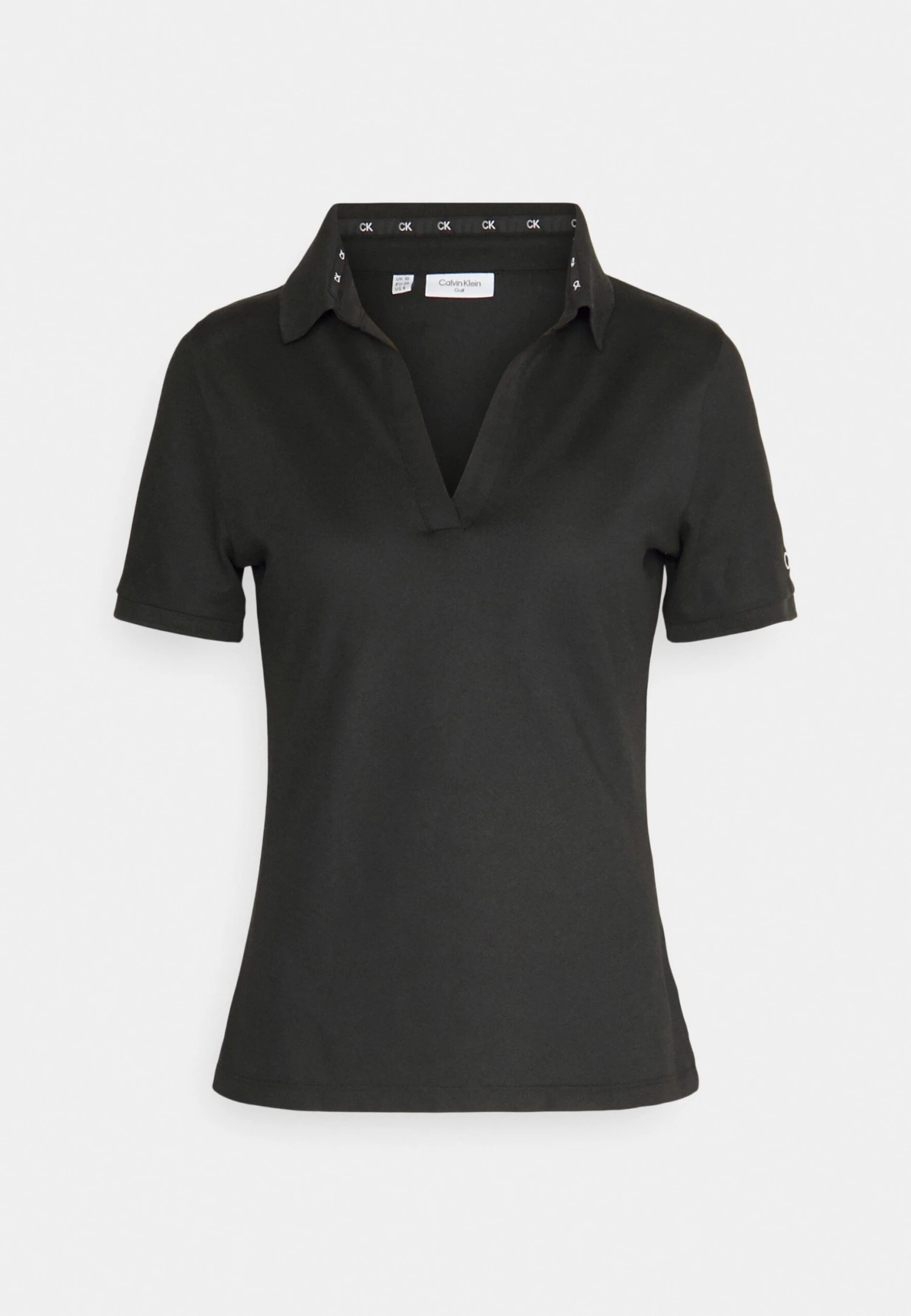 Open Neck - Poloshirt - Black - Afbeelding 7