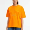Calvin Klein Jeans Institutional Boyfriend - T-Shirt Basic - Orange