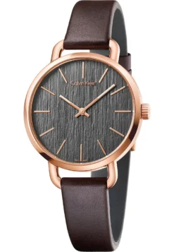 Calvin Klein Even - Horloge - Braun