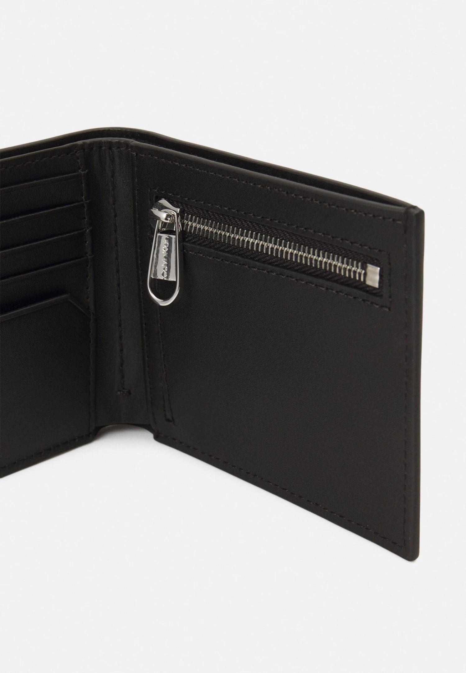 Calvin Klein Modern Plaque Bifold Coin Unisex - Portemonnee - Black - Afbeelding 4