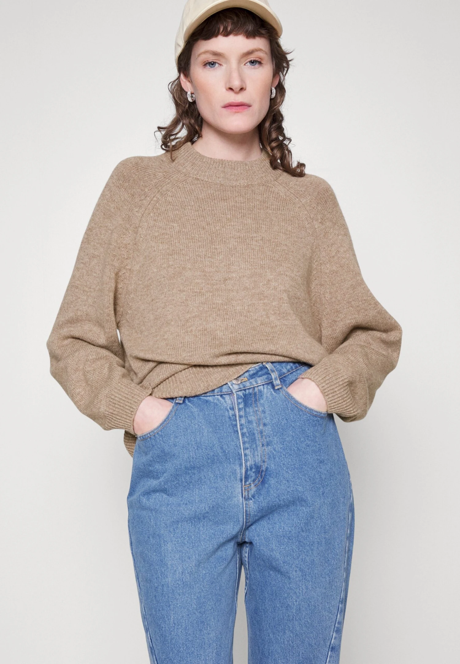 Calvin Klein Trui - City Taupe Heather - Afbeelding 4