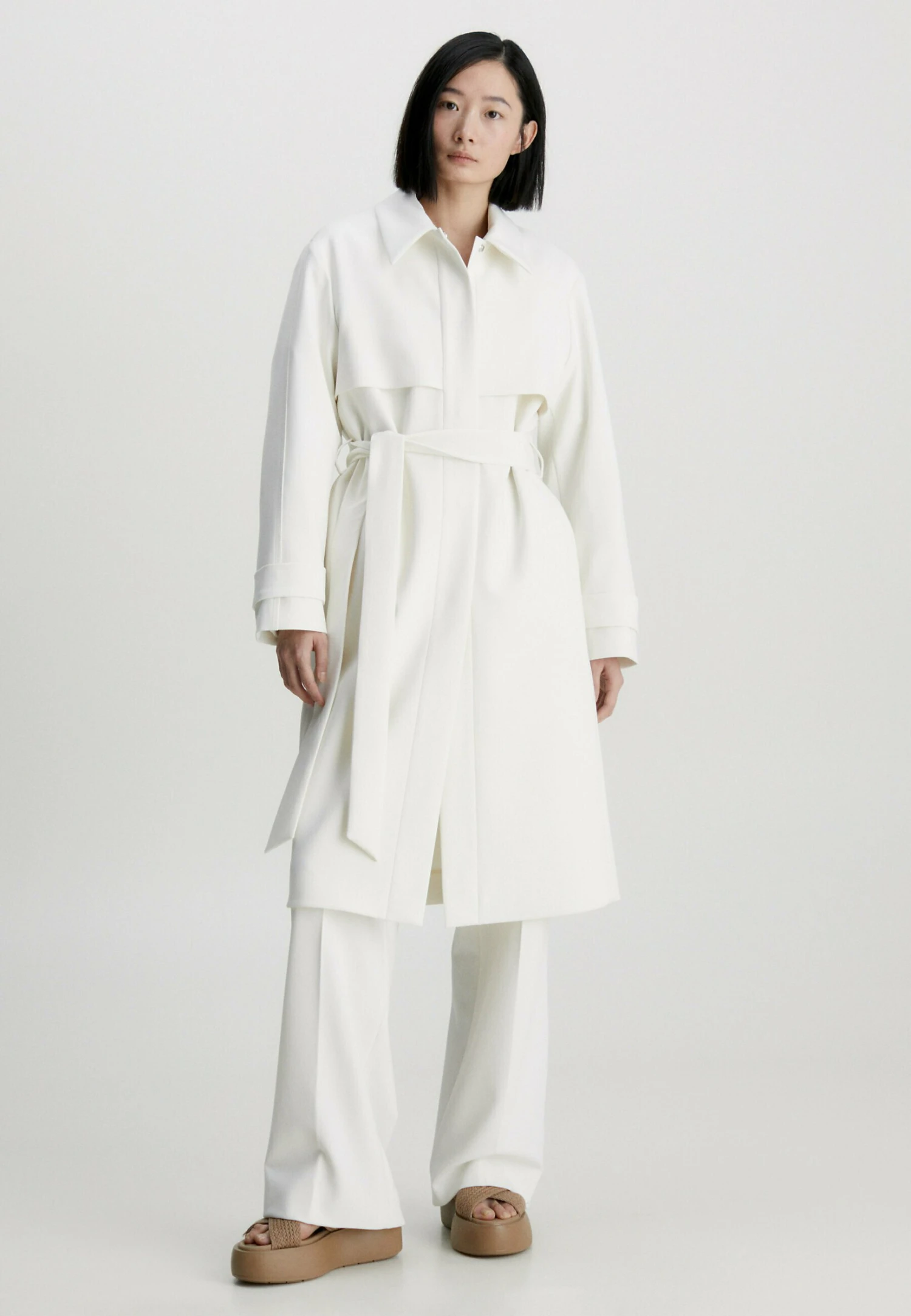 Calvin Klein Trenchcoat - Vanilla Ice