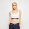 Calvin Klein Jeans Tape Strappy Milano - Top - Bright White