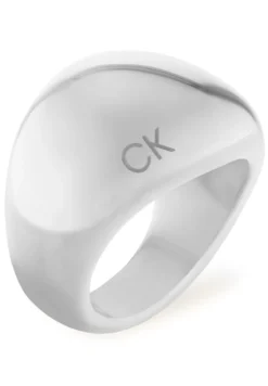 Calvin Klein Ss Ring /Size- Ring - Grey