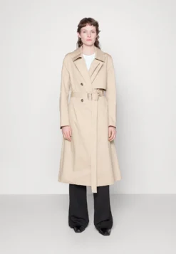 Calvin Klein Trench Coat - Trenchcoat - Pastel Sand