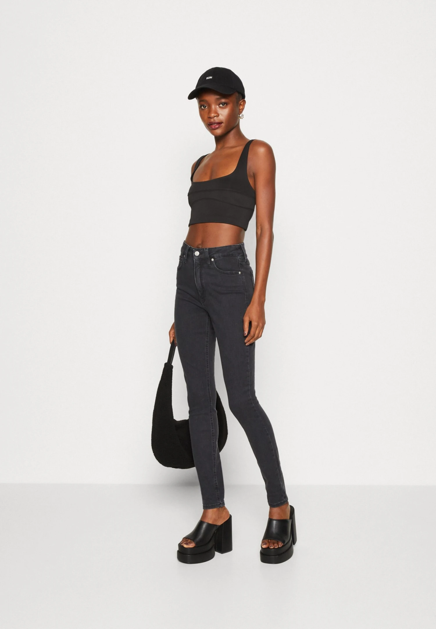 Calvin Klein Technical Bralette - Top - Black - Afbeelding 2