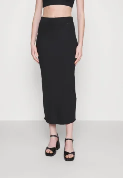 Calvin Klein Nova Fitted Skirt - Kokerrok - Black