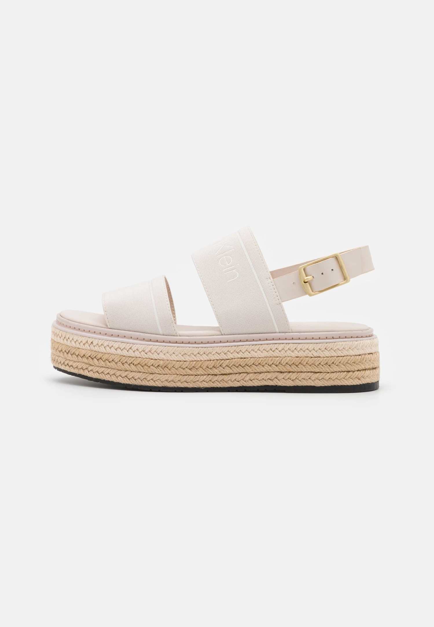 Calvin Klein Flatform Wedge- Sandalen Met Plateauzool - Crystal Gray - Afbeelding 2
