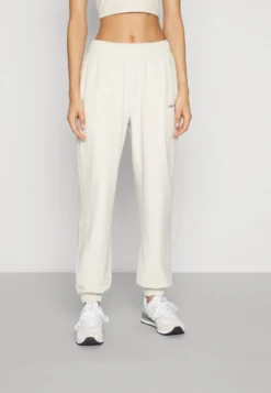 Calvin Klein Jeans Monogram Towelling - Trainingsbroek - Eggshell