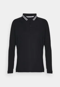 Blair Long Sleeve - Poloshirt - Black