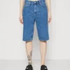 Calvin Klein Jeans Long Bermuda Mom- Jeansshort - Denim Medium