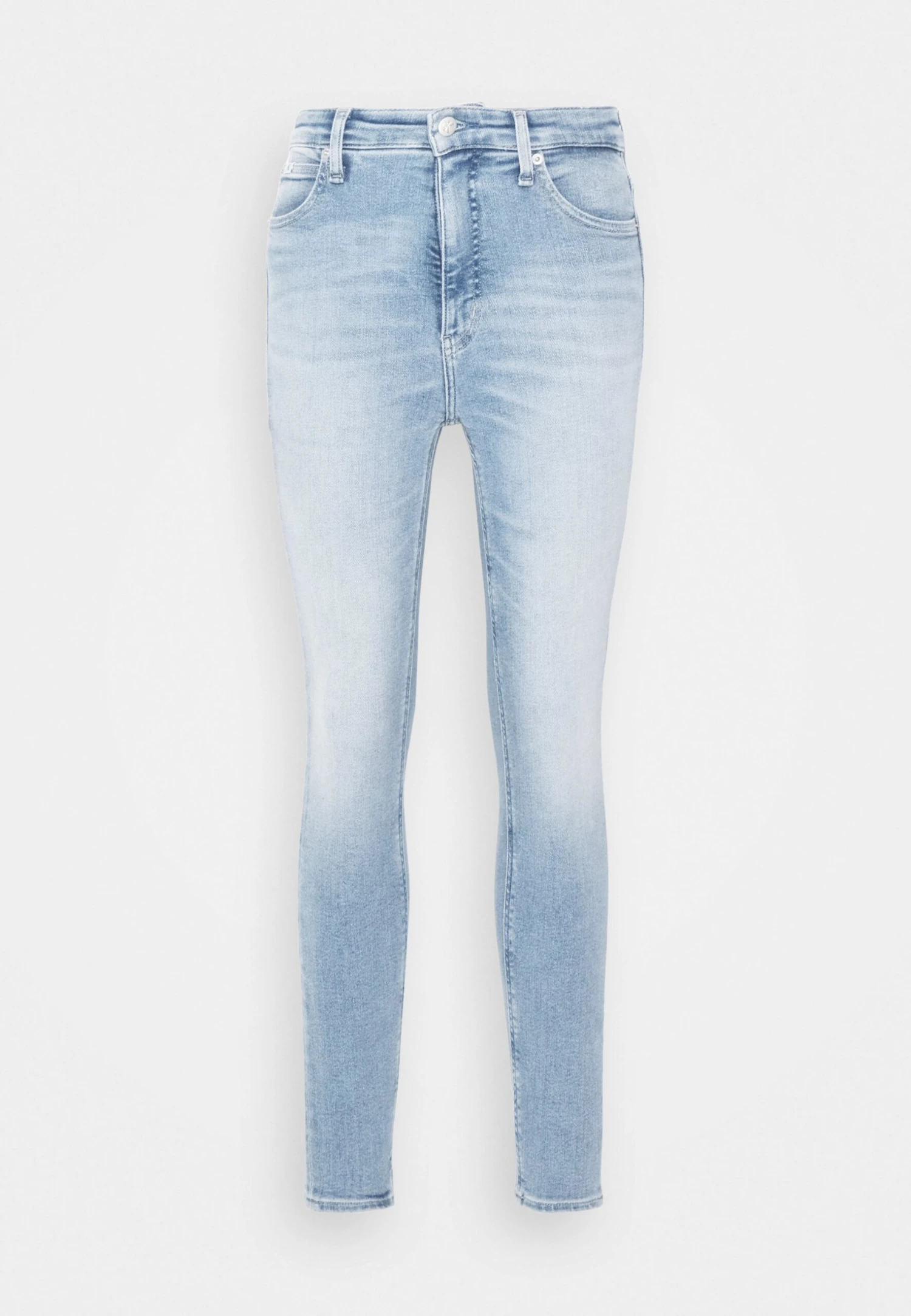 Calvin Klein Jeans High Rise Super Skinny Ankle - Jeans Skinny Fit - Denim Light - Afbeelding 4