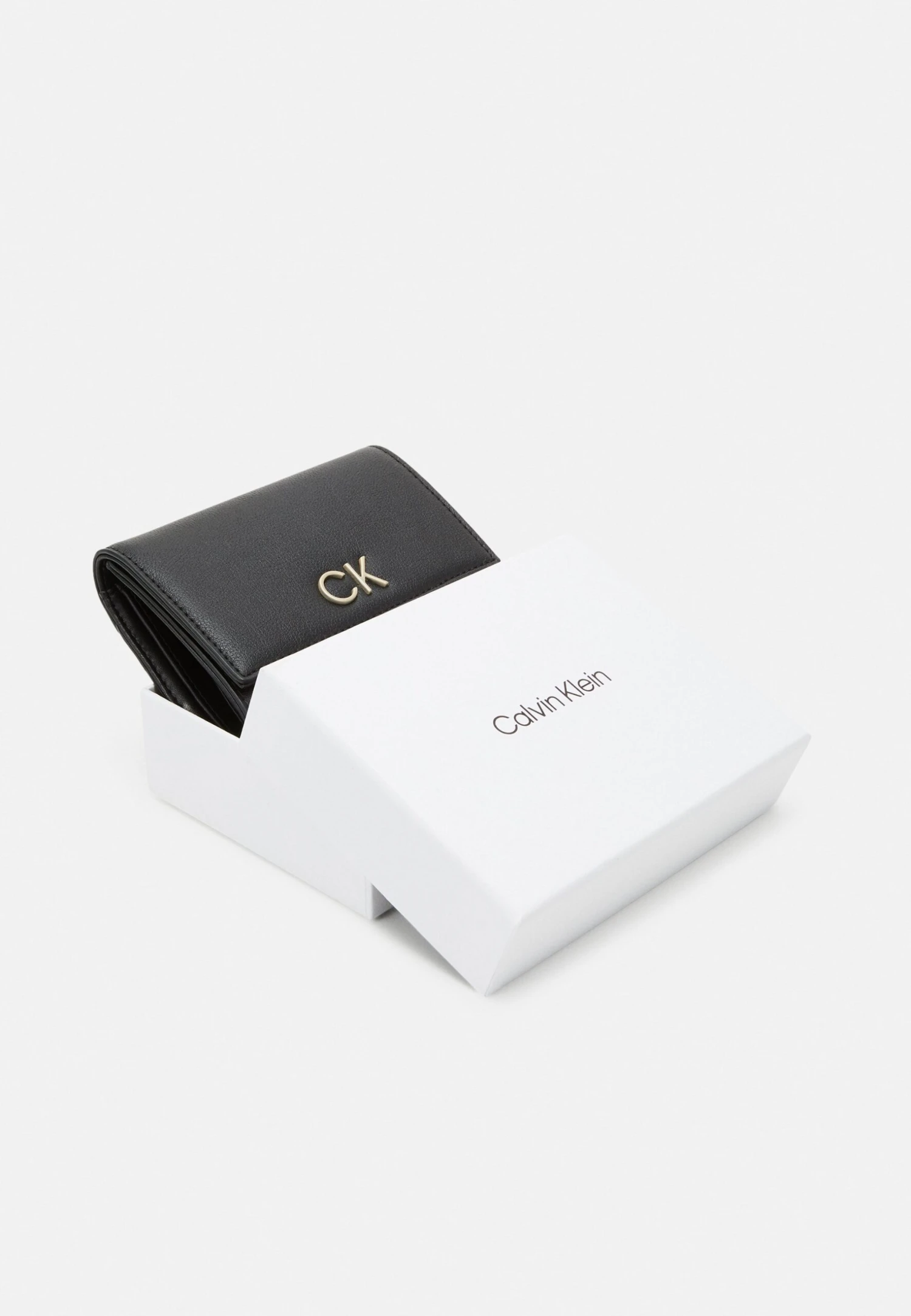 Calvin Klein Lock Trifold- Portemonnee -Black - Afbeelding 5