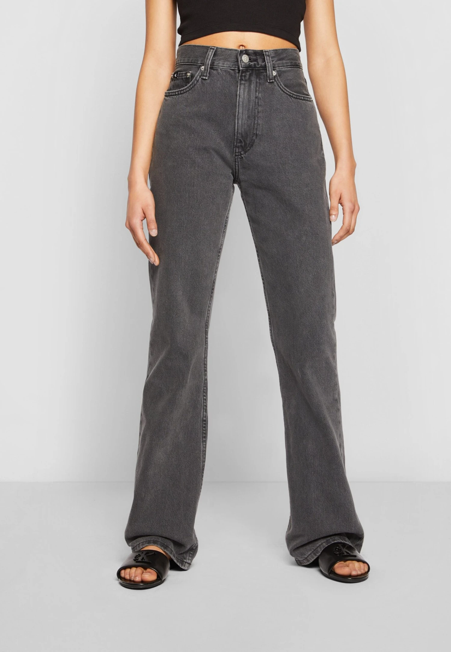 Calvin Klein Jeans Authentic Bootcut - Bootcut Jeans - Denim Black