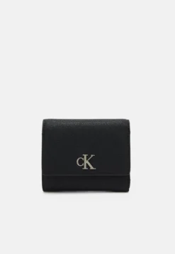 Calvin Klein Jeans Minimal Monogram Med Trifold - Portemonnee - Black